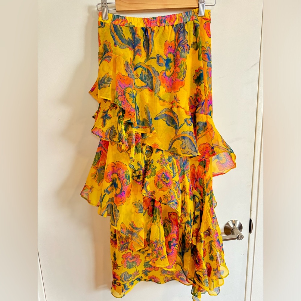 Misa Midi Skirt XS NWT